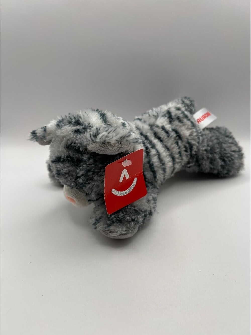 Aurora Mini Flopsies Lily Gray Tabby Cat Stuffed Animal 20 cm 31713 NWT Small